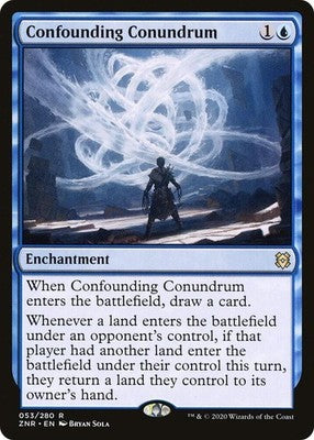 Confounding Conundrum ZNR 53 NM Magic: The Gathering