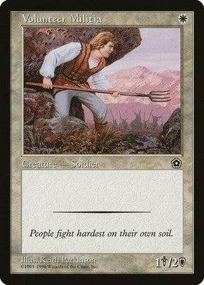 Volunteer Militia P02 28 LP Magic: The Gathering
