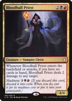 Bloodhall Priest C19 188 NM Magic: The Gathering