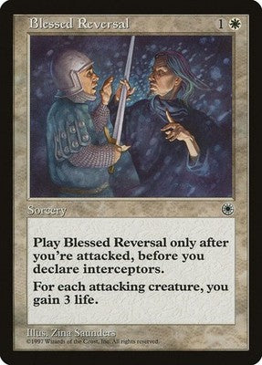 Blessed Reversal POR 7 LP Magic: The Gathering