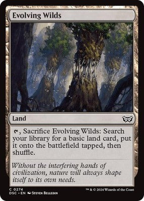 Evolving Wilds DSC 274 NM Magic: The Gathering