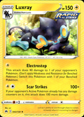 Luxray (43) Crown Zenith 043/159 Rare Pokémon — English Lightly Played