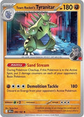 Team Rocket's Tyranitar 096/182 SV10: Destined Rivals Holofoil Pokémon TCG