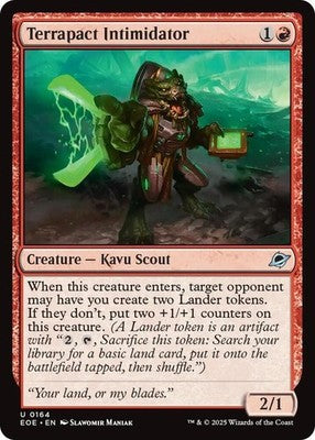 Terrapact Intimidator EOE 164 NM Magic: The Gathering