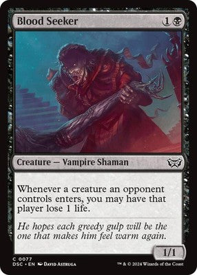Blood Seeker DSC 77 NM Magic: The Gathering