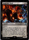 Reno and Rude 113 Uncommon FINAL FANTASY Magic: The Gathering Near Mint