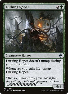 Lurking Roper AFR 194 Foil NM Magic: The Gathering