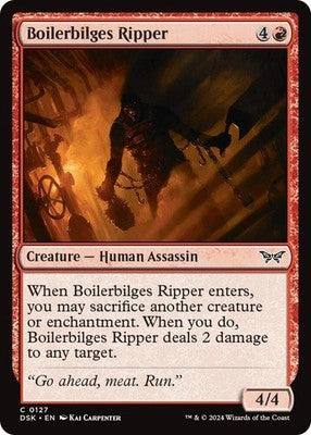 Boilerbilges Ripper DSK 127 NM Magic: The Gathering