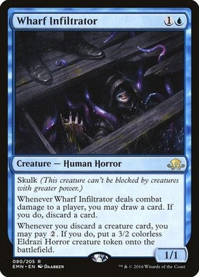Wharf Infiltrator EMN 80 NM Magic: The Gathering