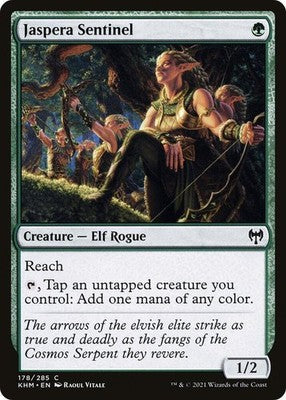 Jaspera Sentinel KHM 178 NM Magic: The Gathering
