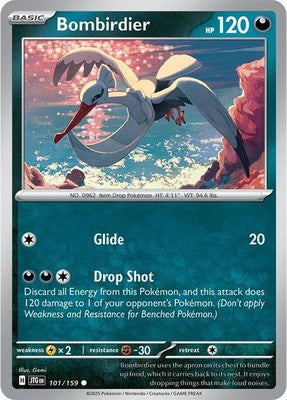 Bombirdier 101/159 SV09: Journey Together Pokémon TCG