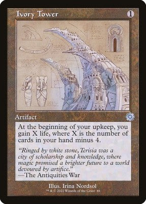 Ivory Tower BRR 86 NM Magic: The Gathering