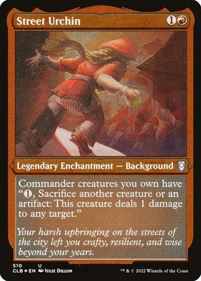 Street Urchin CLB 510 Foil NM Magic: The Gathering