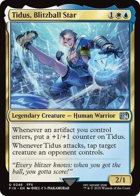 Tidus, Blitzball Star FIN 246 NM Magic: The Gathering
