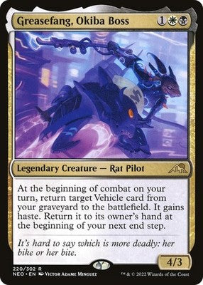 Greasefang, Okiba Boss NEO 220 NM Magic: The Gathering