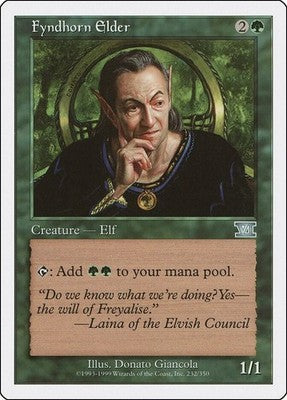 Fyndhorn Elder 6ED 232 NM Magic: The Gathering