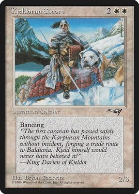 Kjeldoran Escort ALL 7b LP Magic: The Gathering