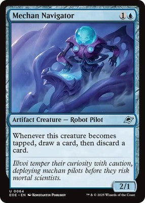 Mechan Navigator EOE 64 NM Magic: The Gathering