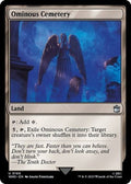 Ominous Cemetery WHO 189 NM Magic: The Gathering