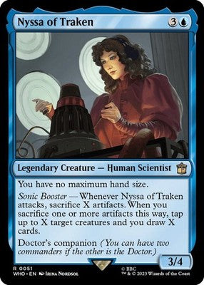 Nyssa of Traken WHO 51 NM Magic: The Gathering