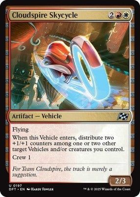 Cloudspire Skycycle DFT 197 NM Magic: The Gathering
