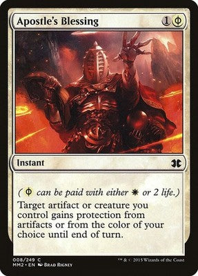 Apostle's Blessing MM2 8 NM Magic: The Gathering