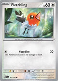 Fletchling 163/193 SV02: Paldea Evolved Reverse Holofoil Pokémon TCG