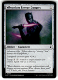 Vibranium Energy Daggers Marvel Super Heroes 254 C Magic: The Gathering