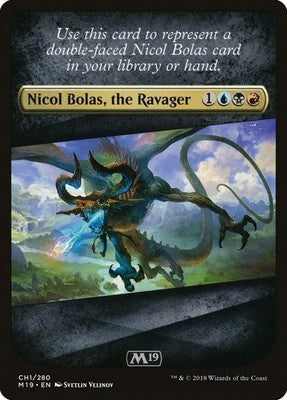 Core Set 2019 Checklist TM19 CH1 NM Magic: The Gathering