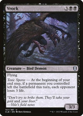 Vrock CLB 157 NM Magic: The Gathering