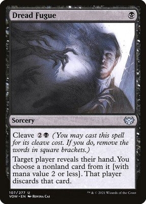 Dread Fugue VOW 107 NM Magic: The Gathering