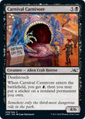 Carnival Carnivore UNF 68 NM Magic: The Gathering