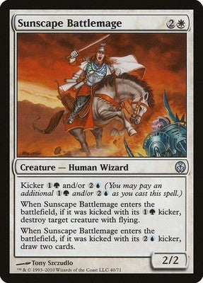 Sunscape Battlemage DDE 40 NM Magic: The Gathering