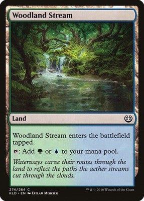 Woodland Stream KLD 274 NM Magic: The Gathering