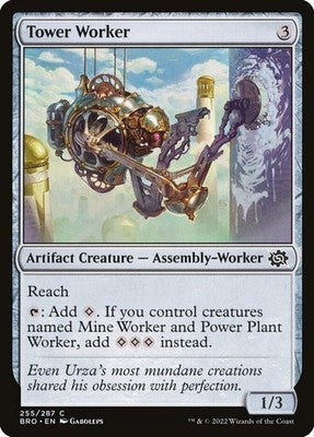 Tower Worker BRO 255 NM Magic: The Gathering
