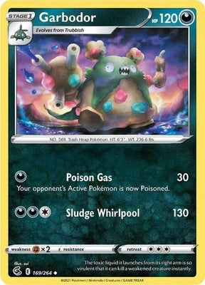 Garbodor 169/264 SWSH08: Fusion Strike Pokémon TCG