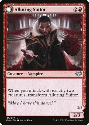 Alluring Suitor // Deadly Dancer VOW 141 NM Magic: The Gathering