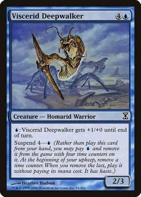 Viscerid Deepwalker TSP 91 NM Magic: The Gathering