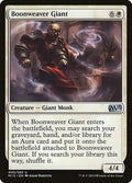 Boonweaver Giant M15 5 NM Magic: The Gathering