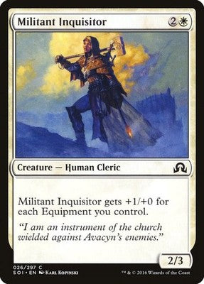Militant Inquisitor SOI 26 NM Magic: The Gathering