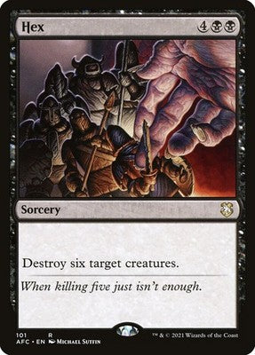 Hex AFC 101 NM Magic: The Gathering