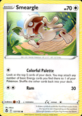Smeargle Silver Tempest 137/195 Common Pokémon — English Lightly Played