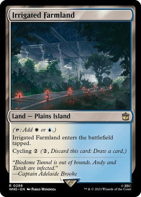 Irrigated Farmland WHO 288 NM Magic: The Gathering