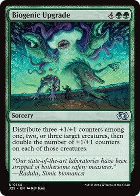 Biogenic Upgrade J25 144 NM Magic: The Gathering