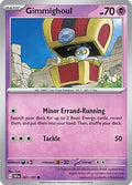 Gimmighoul 097/191 SV08: Surging Sparks Reverse Holofoil Pokémon TCG