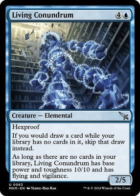 Living Conundrum MKM 63 NM Magic: The Gathering