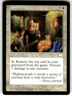 Alms Weatherlight C Magic: The Gathering Lightly Played