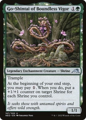 Go-Shintai of Boundless Vigor NEO 187 NM Magic: The Gathering