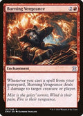 Burning Vengeance EMA 121 NM Magic: The Gathering
