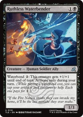 Ruthless Waterbender TLE 110 NM Magic: The Gathering
